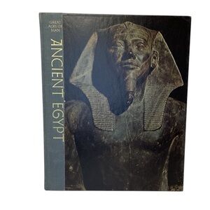 👠 Ancient Egypt Decorative Book by - Black and Gold